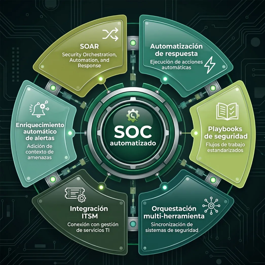 Infografia-SOC-Automatizado SOC Automatizado